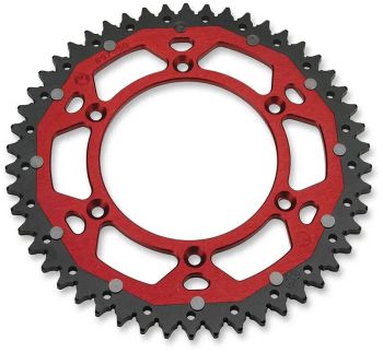 SPROCKET DUAL MSE HUSQ 48T RED