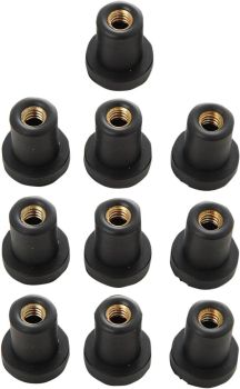 NUT WELL(8099)1/4-20 10PK