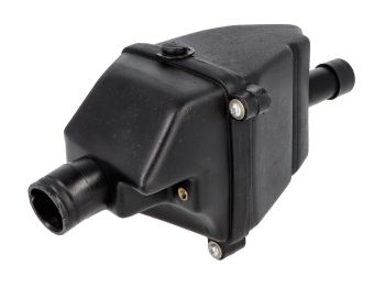 Black plastic air filter box for Zündapp CS 25, 50, CX Hai 50 Type 448, K 80 540, moped, moped, mokick, KKR