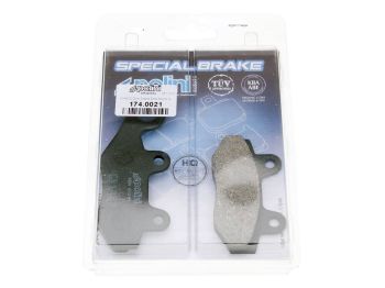 brake pads Polini organic for Hyosung, Kymco, Rex