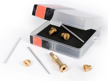 Tuning set for carburettor -BGM PRO- Dellorto PHBH 28, PHBH 30 - main jets (130, 135), idle jets (58, 60), atomiser (AS266), needles (X3, X7, X13)