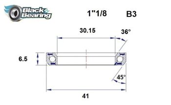 HB 30.15X41X6.5MM 36 /45