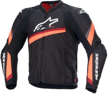 JACKET T-GP+R V4 BLACK/RED S