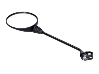 Mirror black 115mm with clamp 230mm for Piaggio, Vespa, Boxer