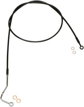 LINE BRAKE MID UPR XR BLK