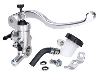 front brake master cylinder radial, w/ external brake fluid reservoir for 22mm handlebar