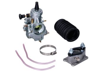 Carburetor kit tuning 24mm with intake manifold bellows for Yamaha DT50, DT80 MX