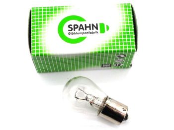 Bulb BA15s 15mm base diameter 12 Volt 21 Watt for moped, moped, mokick