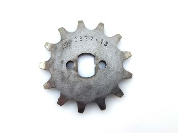Pinion Esjot steel 13 teeth oval mount 15x10mm for Zündapp Bergsteiger M 25 type 434-02, 50 434-01, automatic moped 442, ZR 10 447, 20 30 ZA 460, 40 A ZB 22 ZD 446, 446