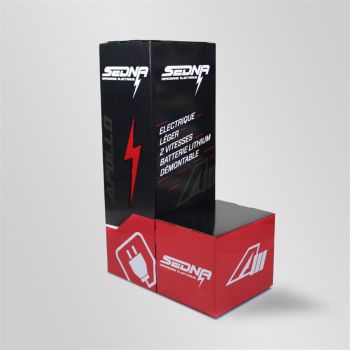 DEUX PRÉSENTOIRES CARTON SEDNA