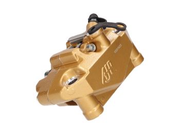front brake caliper OEM 28mm w/ brake pads for Aprilia, Derbi, Malaguti, Rieju