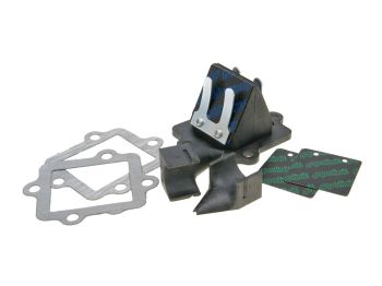 reed valve Polini for Minarelli horizontal, CPI, Keeway, 1E40QMB