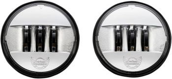 4.5 PASSING LAMPS CHROME PAIR