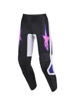 PANT FLUID GRID BLK/GY/PU 38