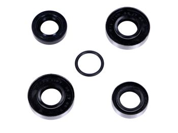 Shaft seal set 5-piece black for Puch MV, MS, Monza
