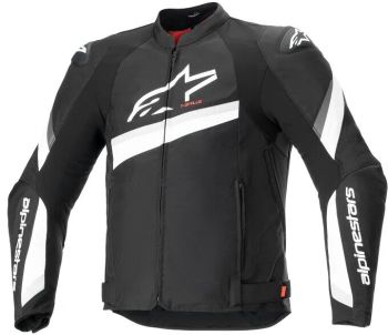 JACKET T-GP+R V4 BLACK/WHITE L