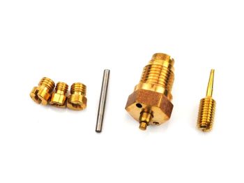 Carburetor repair kit brass 16mm 6-piece for Simson, S 51
