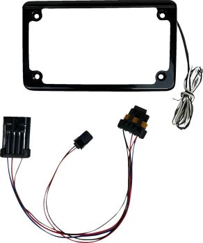 FRAME LICENSE PLATE W/ TAG LIG