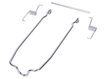 Luggage carrier clamp DMP chrome for Hercules, Sachs, Prima 5