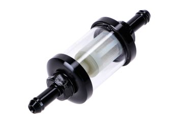 Fuel filter black removable 7mm