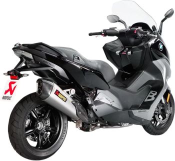 MUFFLER TI/CF C650 SPORT 16-17