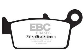 BRAKE PAD SFA ORG SCOOTER