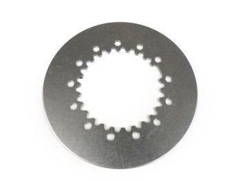 Clutch steel plate -BGM ORIGINAL, Vespa type 6 springs- Vespa PX80, PX125, PX150, TS, Sprint, GT, GTR, Super, GL, GS150 (VS5T), VNA2T (081469-), VNB, VBA, VBB - 1.5mm