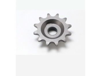 Pinion steel 12 teeth 13.5mm for Zündapp GTS, C 50 Sport, Combinette, CX, Hai, KS, Falconette, R
