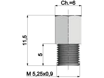 carburetor main jet Polini for Mikuni - 95