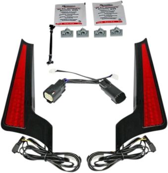 LIGHT FASCIA BLK/RED