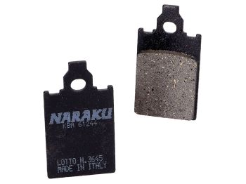 brake pads Naraku organic for Aprilia, Malaguti, Piaggio, Simson