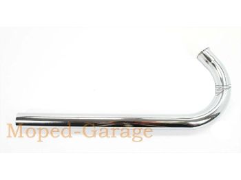 Exhaust manifold steel 28mm 380mm for Miele K 50, DKW, Göricke, Gritzner, KTM, Hercules MP 4