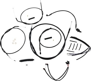 CONTROL CABLE KIT XR BLK