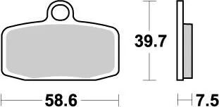BRAKE PAD NITRO