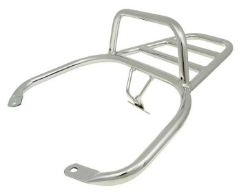 rear luggage rack chrome for Vespa S, LX, LXV