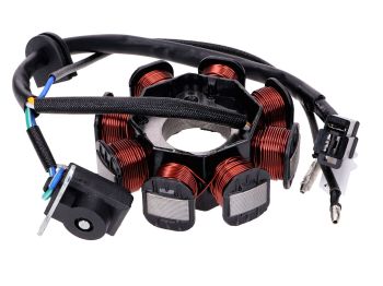 Alternator stator for Keeway Cruzer, Elvis, Alex 50 E4 (45km/h)