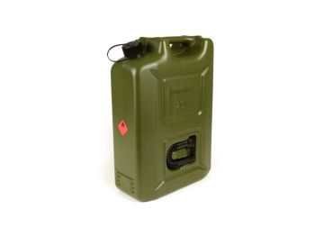 Petrol canister 20L Hünersdorff Profi olive-colored