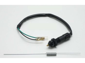 Rear brake light switch with connection cable and spring for Honda MT 50, 80, MB 80