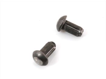 Notched nail set semicircular black for Zündapp, Bergsteiger, moped, moped, M 25, 50, type 434
