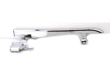 Chain guard chrome rounded for Zündapp, GTS 50, Type 517, C 50 Sport, KS