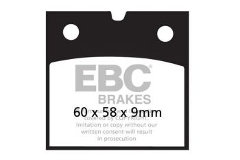 BRAKE PAD VEE SEMISNTRD