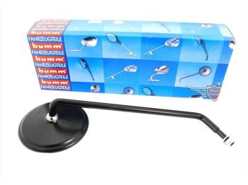 Mirror bumm Right Matt Black M8 x 15mm for Zündapp CS, CX, Hercules K 50 Ultra 3, MK, Super