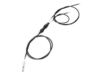 throttle cable Naraku PTFE with distributor for Piaggio NRG, ZIP, Liberty, Gilera Runner, Stalker, Derbi Atlantis 50ccm 2-Speed