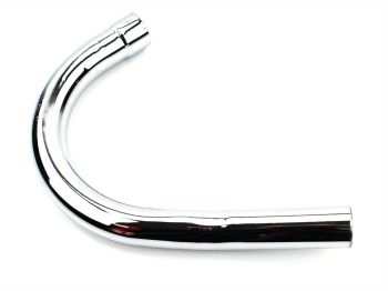 Exhaust manifold 32mm chrome for Zündapp CS, C, GTS, KS