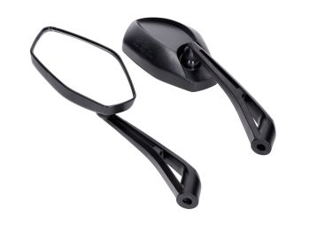 Mirror set for Peugeot Speedfight 3, Tauris Fierra, Keeway