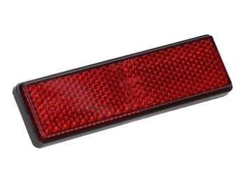 reflector 94x28mm red color, M5 screwable