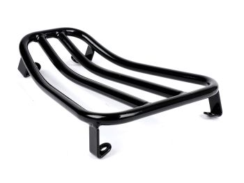 Floor board rack -MOTO NOSTRA V2.0, black shiny- Vespa GTS 125-300, GTV, GTL, GT