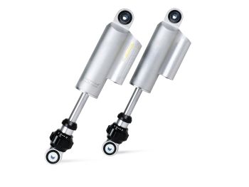 Front shock absorber BGM PRO silver for Vespa, Lambretta LI, LIS, SX, TV series 2-3, DL, GP