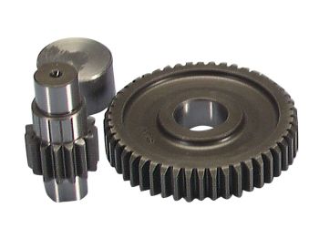 secondary transmission gear up kit Polini 15/48 for Derbi Aceno, Atlantis, Hunter, Paddock 50