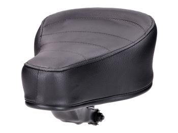 saddle / seat new type black with Puch logo for Puch